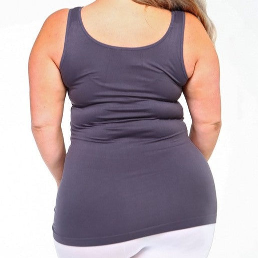 The possibilities are endless with our Women's Seamless Tank Top. This basic beauty offers style and comfort for any setting. Rock it bare with a pair of denim jeans for a casual look.
