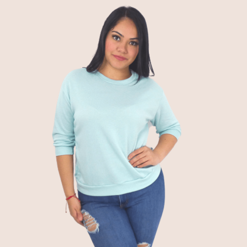 Our Basic Sweater is perfect for adding warmth to your outfit. Pair it with your favorite jeans for an easy and comfortable look to run errands.