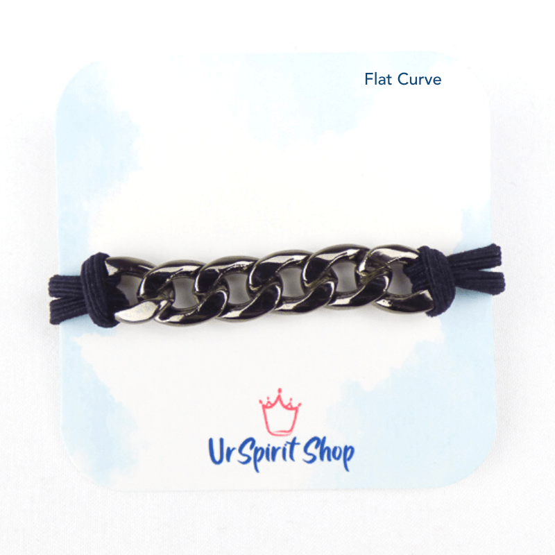 Add some fun with this fashionable hair tie. Wear it on your wrist or in your hair and make a statement. The possibilities are endless with this incredible accessory. 