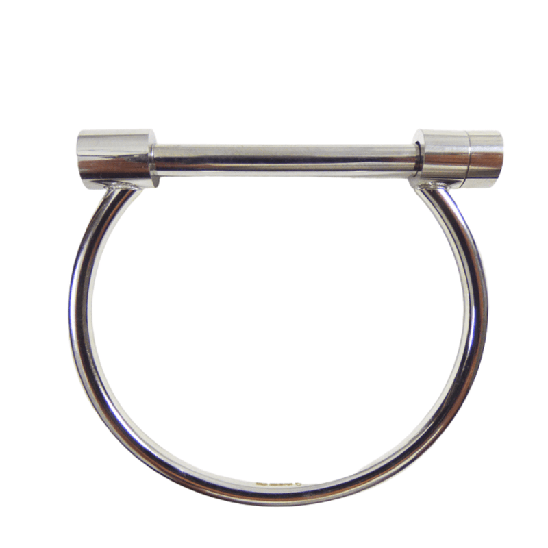 Screw Stainless Steel Bangle Bracelet